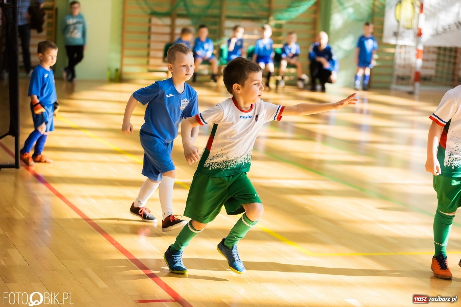 Zdjęcie w galerii na portalu naszraciborz.pl: Ślązak Cup w Arenie Rafako. Rywalizacja rocznika 2016 [FOTO] wiadomości z regionu