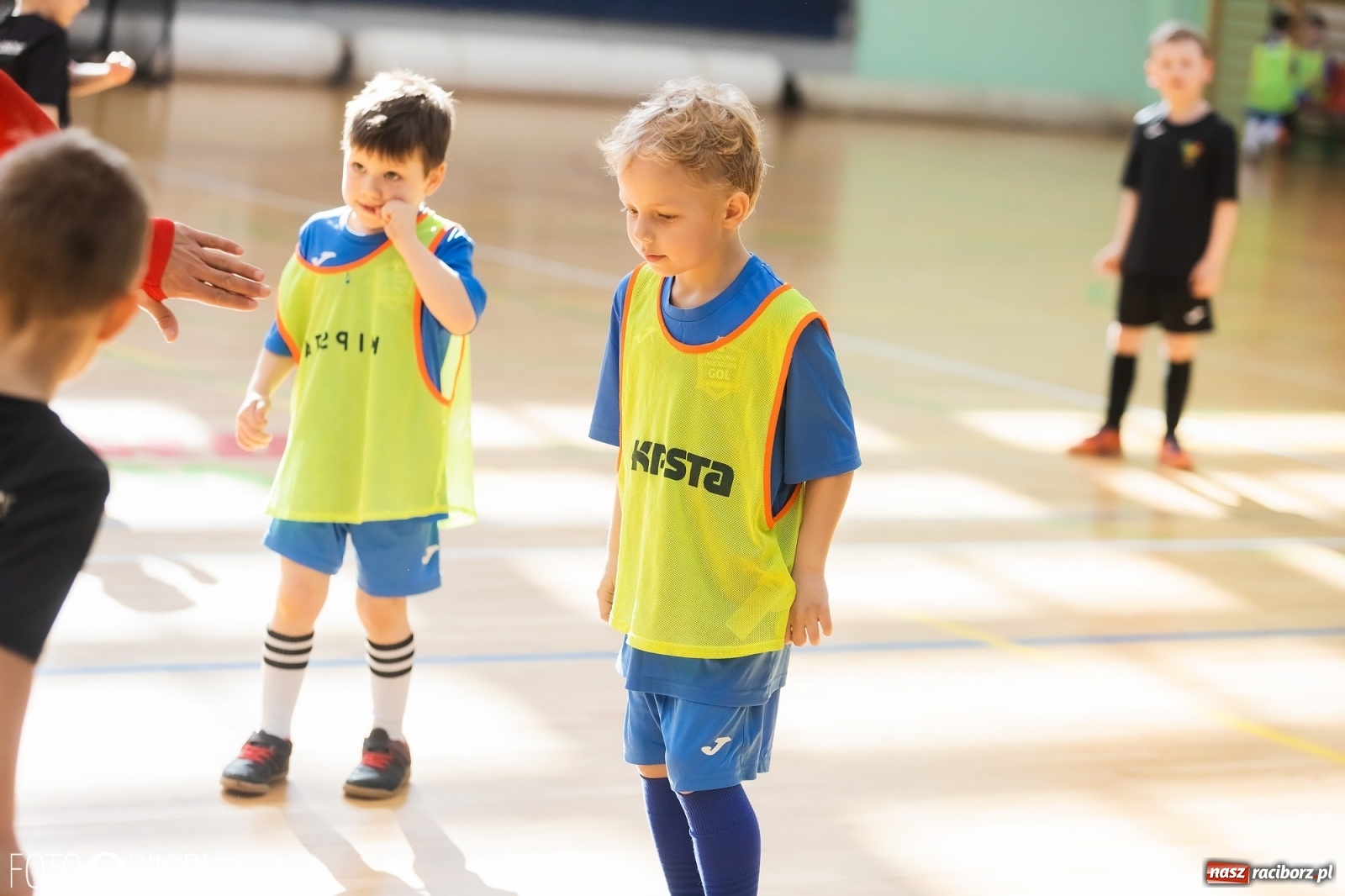 Zdjęcie w galerii na portalu naszraciborz.pl: Ślązak Cup w Arenie Rafako. Rywalizacja rocznika 2016 [FOTO] wiadomości z regionu