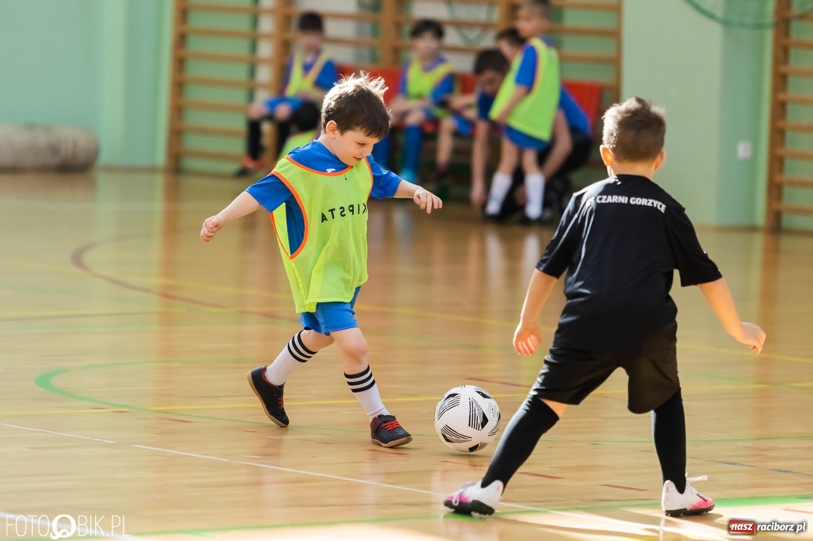 Zdjęcie w galerii na portalu naszraciborz.pl: Ślązak Cup w Arenie Rafako. Rywalizacja rocznika 2016 [FOTO] wiadomości z regionu