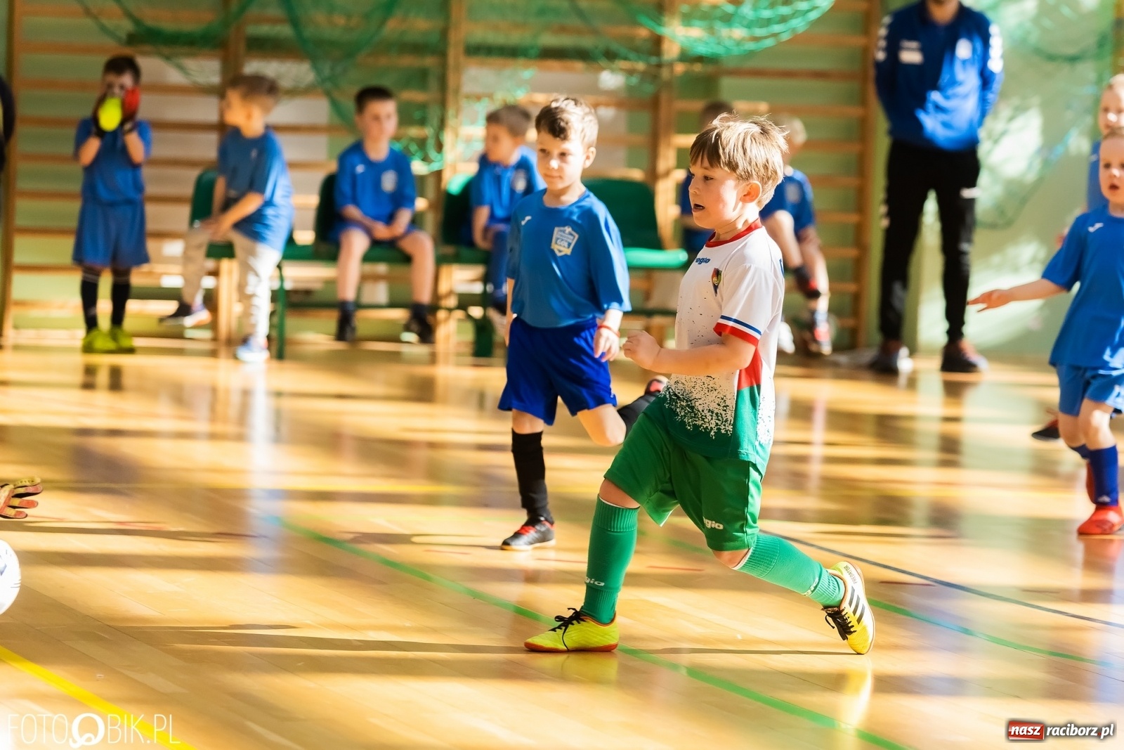 Zdjęcie w galerii na portalu naszraciborz.pl: Ślązak Cup w Arenie Rafako. Rywalizacja rocznika 2016 [FOTO] wiadomości z regionu