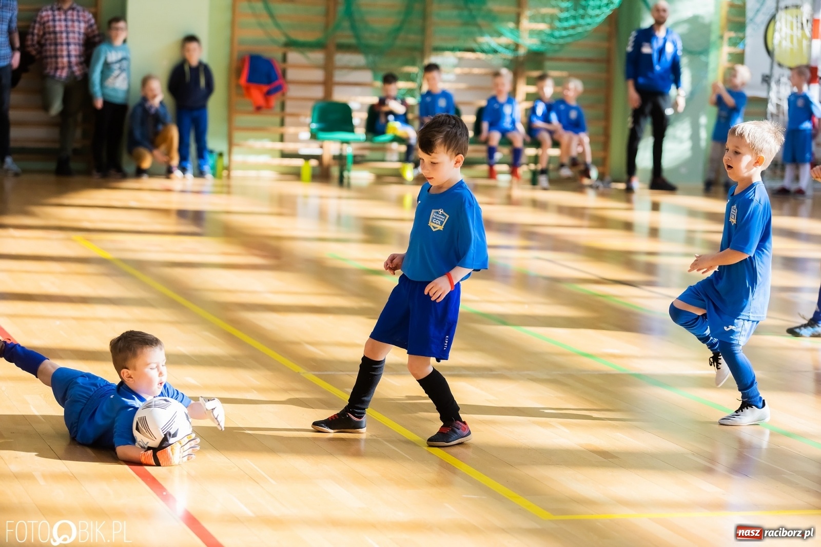 Zdjęcie w galerii na portalu naszraciborz.pl: Ślązak Cup w Arenie Rafako. Rywalizacja rocznika 2016 [FOTO] wiadomości z regionu