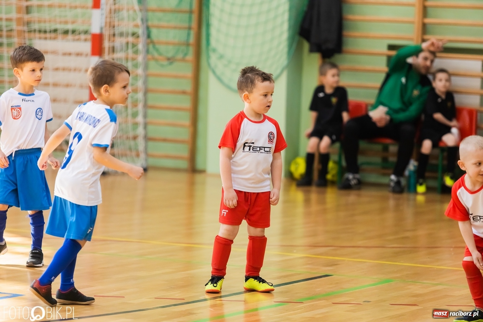 Zdjęcie w galerii na portalu naszraciborz.pl: Ślązak Cup w Arenie Rafako. Rywalizacja rocznika 2016 [FOTO] wiadomości z regionu