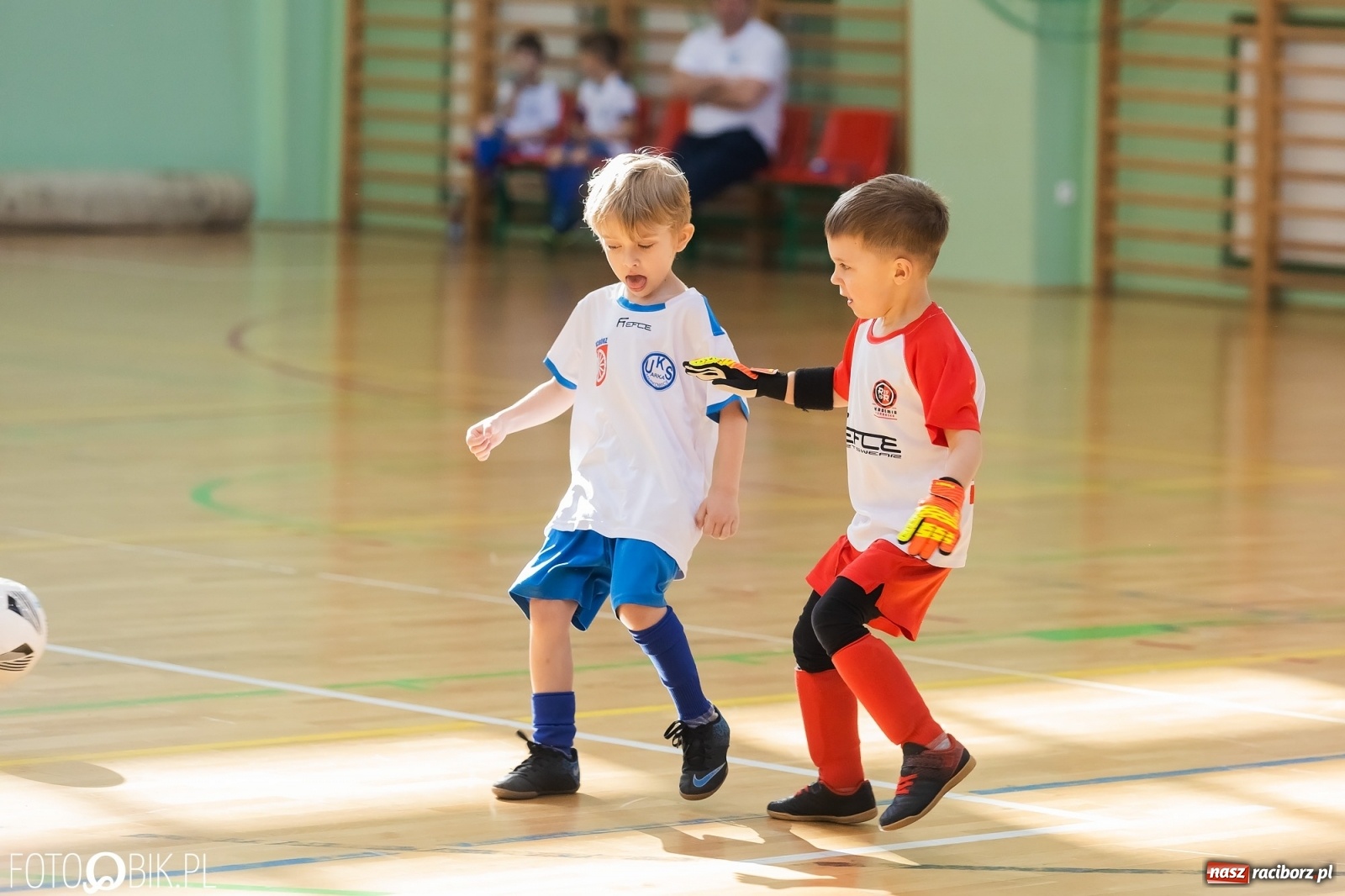 Zdjęcie w galerii na portalu naszraciborz.pl: Ślązak Cup w Arenie Rafako. Rywalizacja rocznika 2016 [FOTO] wiadomości z regionu
