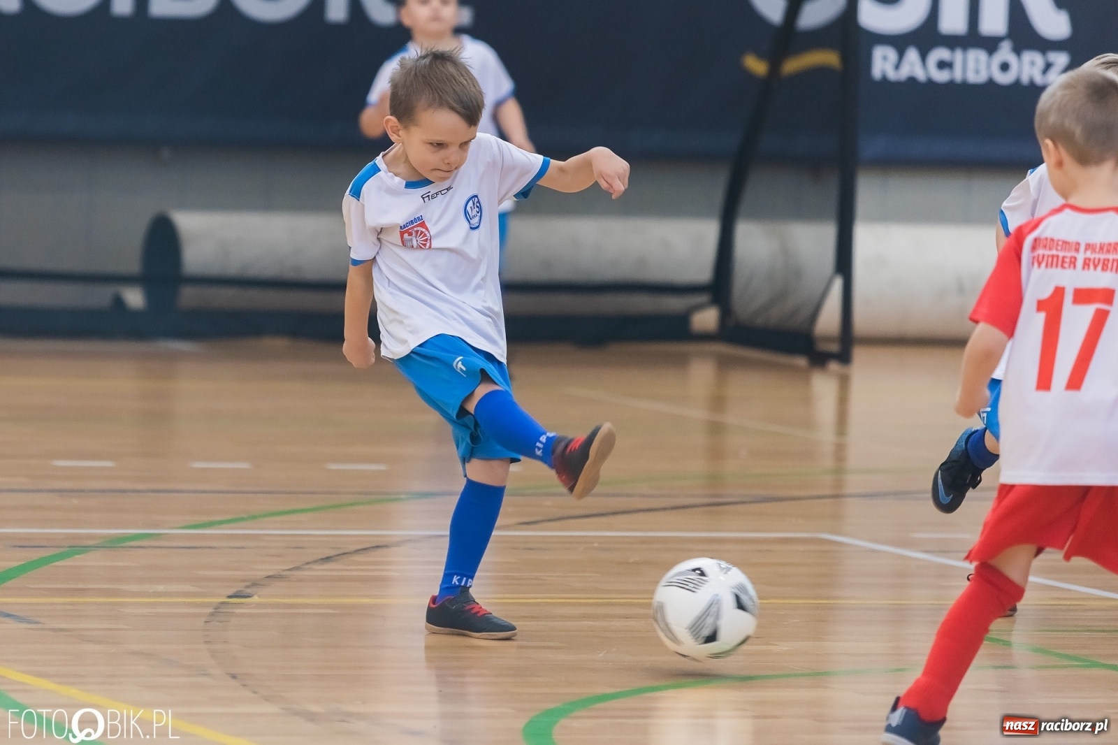Zdjęcie w galerii na portalu naszraciborz.pl: Ślązak Cup w Arenie Rafako. Rywalizacja rocznika 2016 [FOTO] wiadomości z regionu