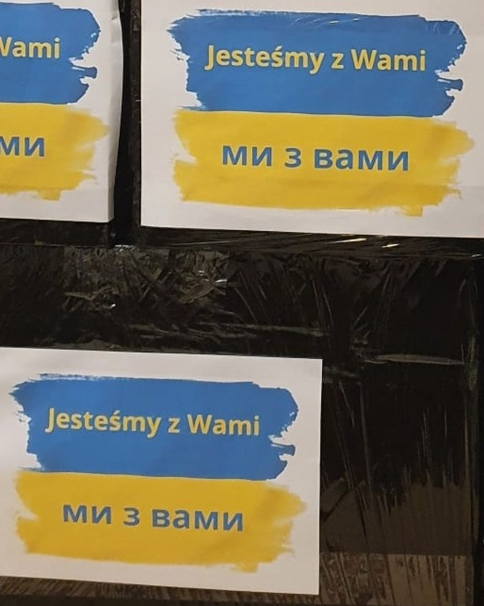Zdjęcie w galerii na portalu naszraciborz.pl: Fundacja EDUARTE i raciborska PWSZ wsparły Ukrainę wiadomości z regionu