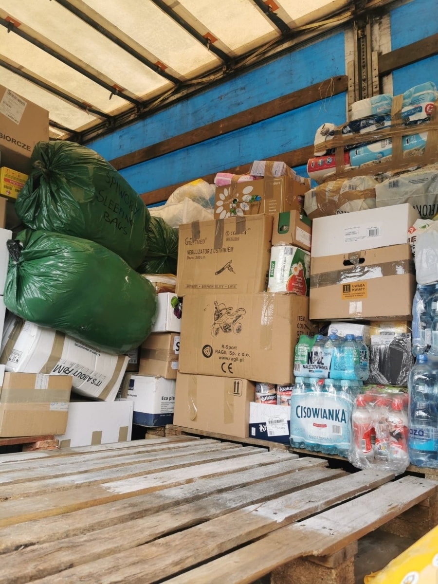 Zdjęcie w galerii na portalu naszraciborz.pl: Fundacja EDUARTE i raciborska PWSZ wsparły Ukrainę wiadomości z regionu