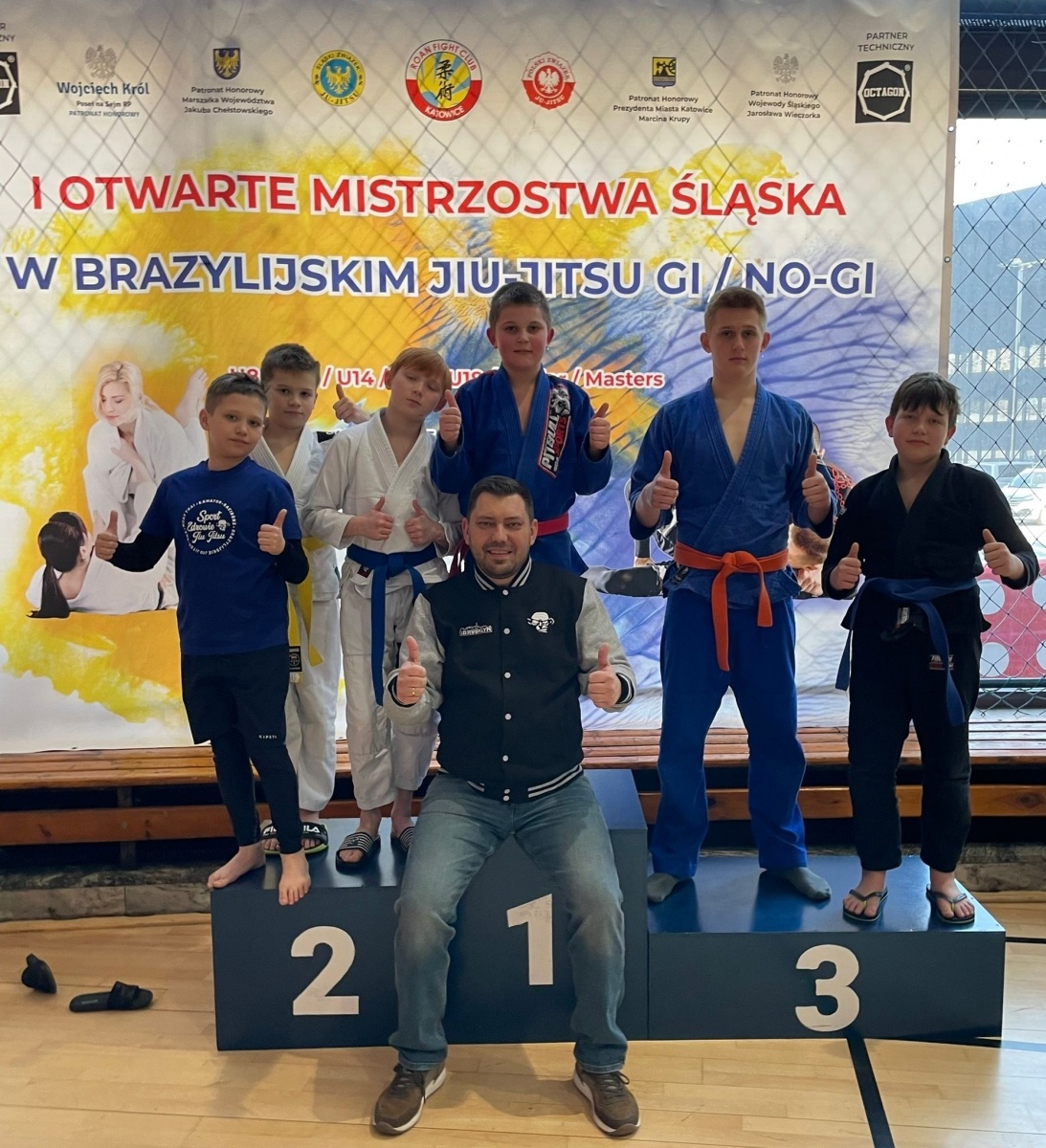 Zdjęcie w galerii na portalu naszraciborz.pl: Sukcesy Łamatorów na mistrzostwach Śląska w Jiu Jitsu wiadomości z regionu