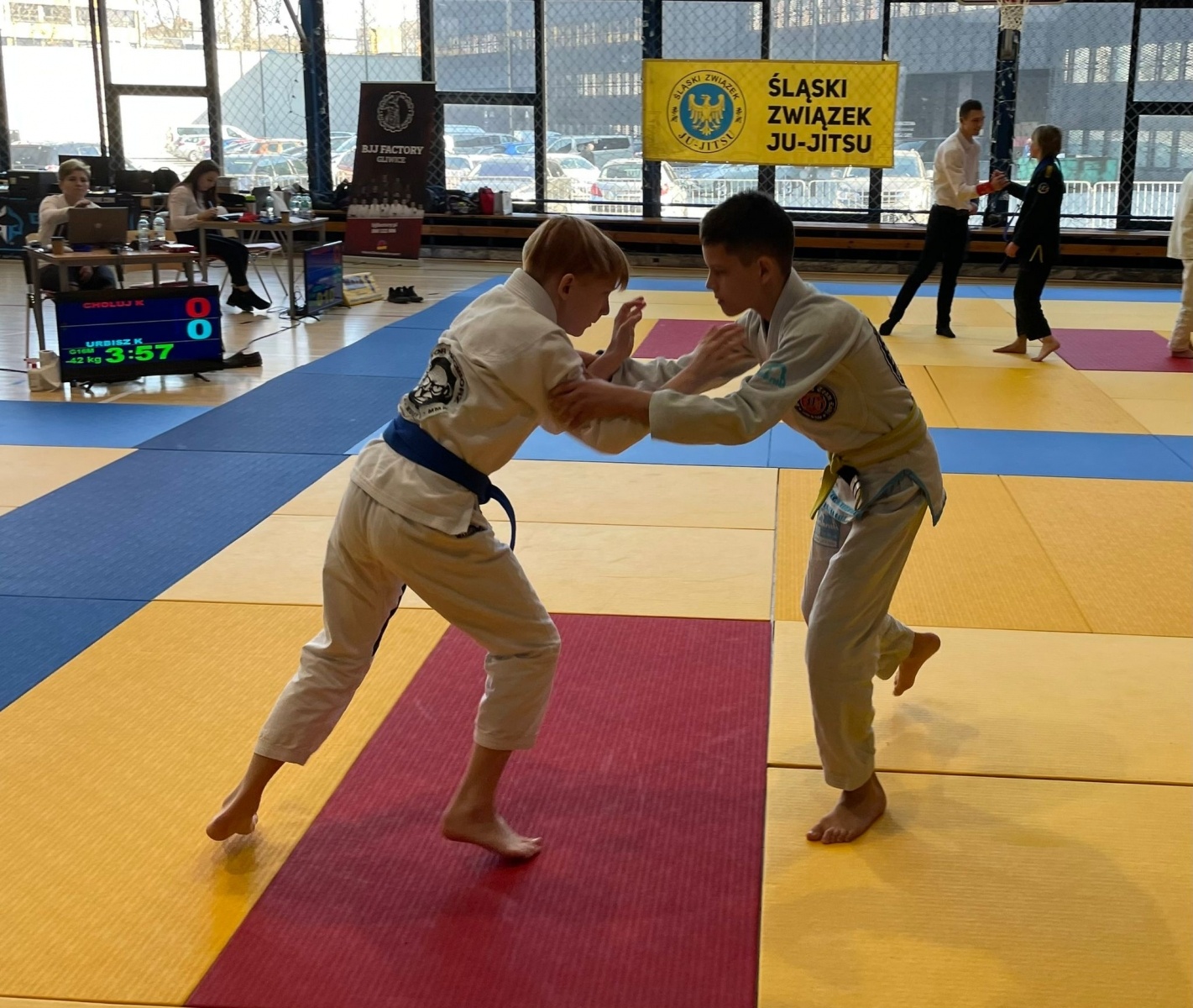 Zdjęcie w galerii na portalu naszraciborz.pl: Sukcesy Łamatorów na mistrzostwach Śląska w Jiu Jitsu wiadomości z regionu