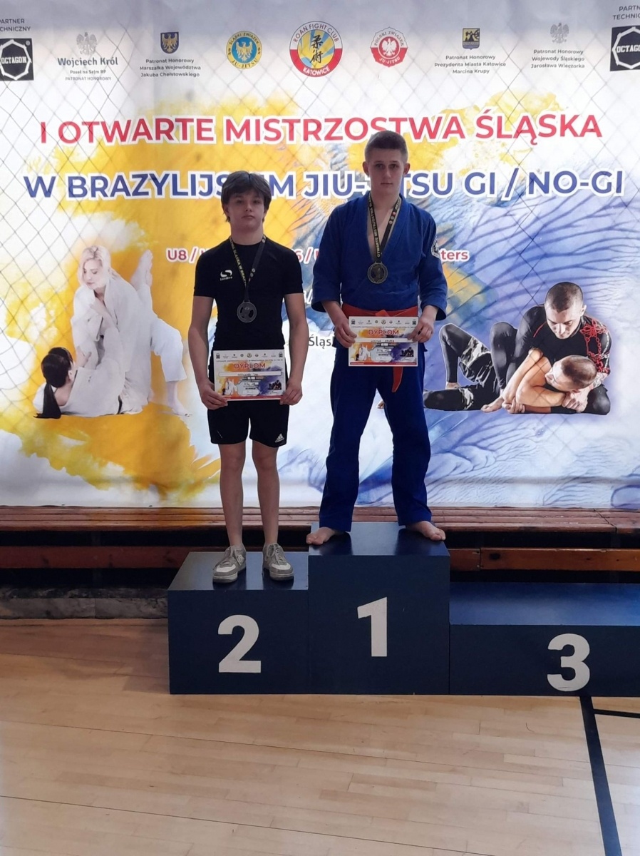 Zdjęcie w galerii na portalu naszraciborz.pl: Sukcesy Łamatorów na mistrzostwach Śląska w Jiu Jitsu wiadomości z regionu