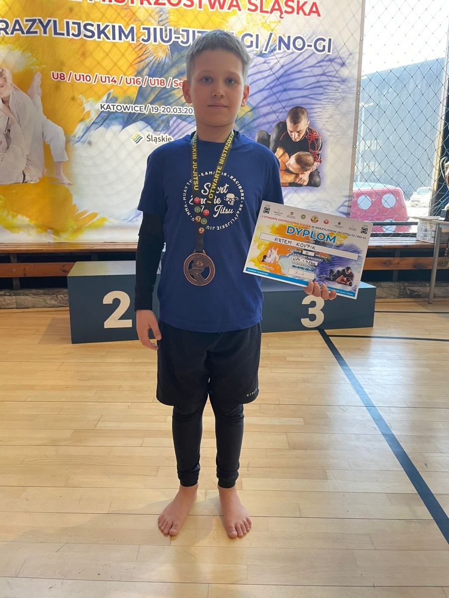 Zdjęcie w galerii na portalu naszraciborz.pl: Sukcesy Łamatorów na mistrzostwach Śląska w Jiu Jitsu wiadomości z regionu
