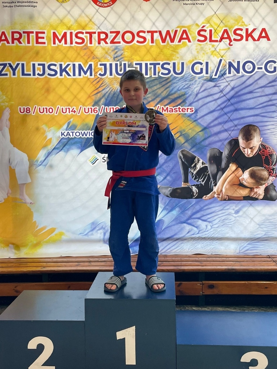 Zdjęcie w galerii na portalu naszraciborz.pl: Sukcesy Łamatorów na mistrzostwach Śląska w Jiu Jitsu wiadomości z regionu