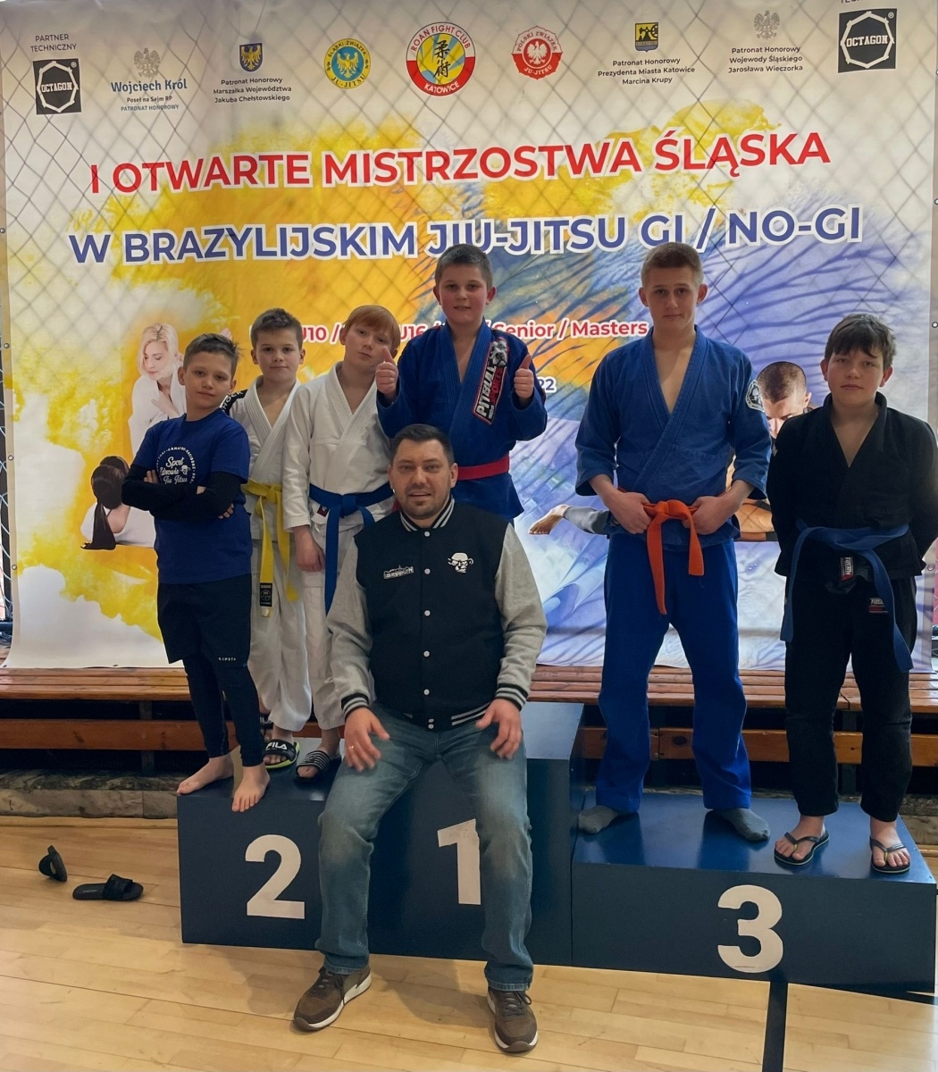 Zdjęcie w galerii na portalu naszraciborz.pl: Sukcesy Łamatorów na mistrzostwach Śląska w Jiu Jitsu wiadomości z regionu