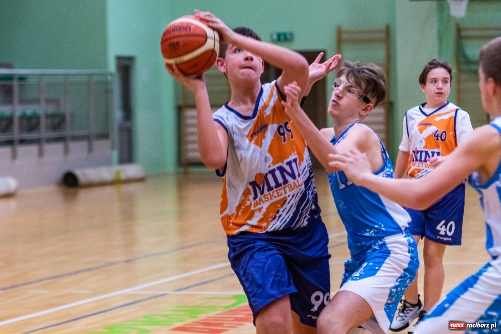 Zdjęcie w galerii na portalu naszraciborz.pl: Dwa oblicza Minibasketball Racibórz [FOTO] wiadomości z regionu