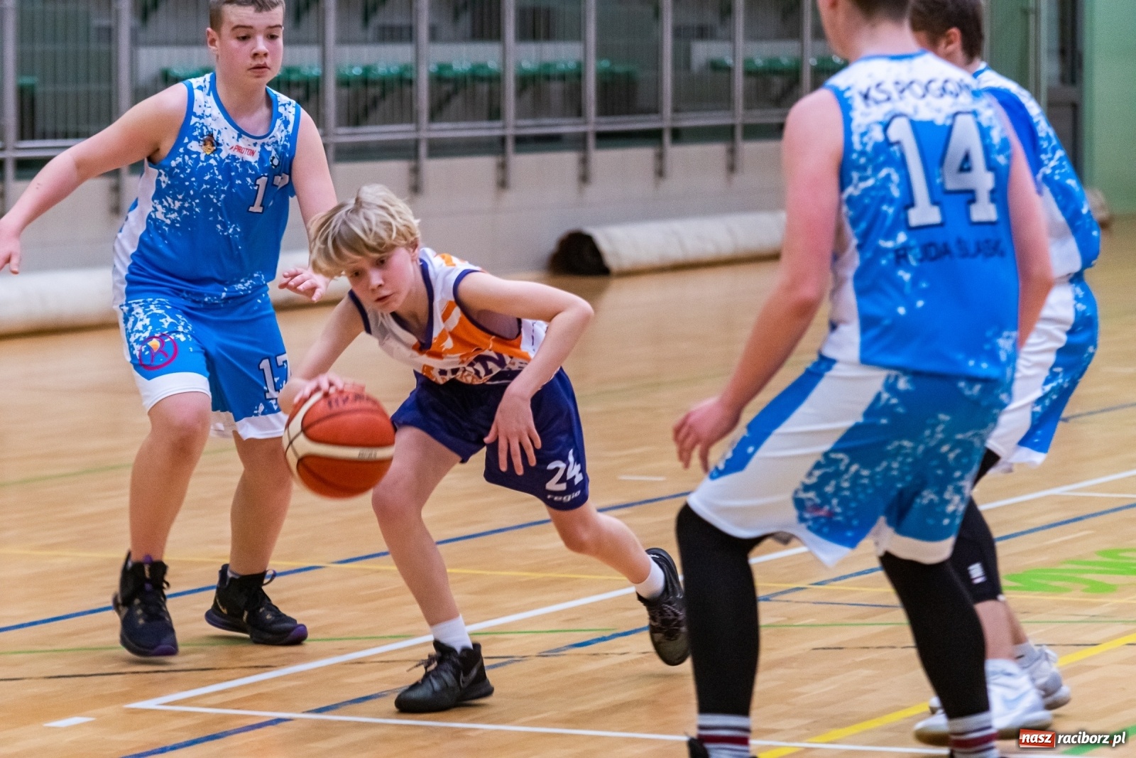 Zdjęcie w galerii na portalu naszraciborz.pl: Dwa oblicza Minibasketball Racibórz [FOTO] wiadomości z regionu