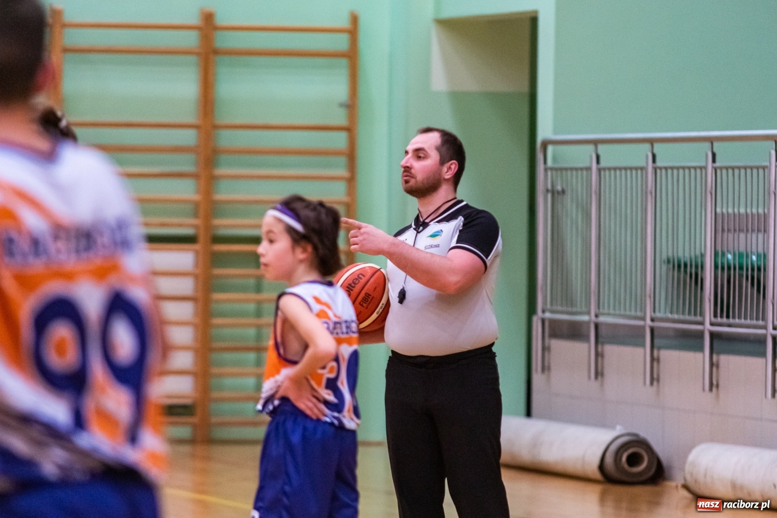 Zdjęcie w galerii na portalu naszraciborz.pl: Dwa oblicza Minibasketball Racibórz [FOTO] wiadomości z regionu