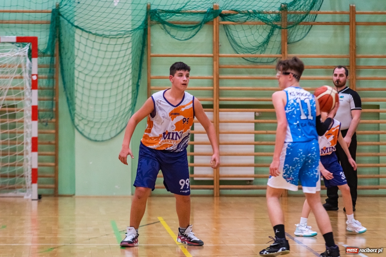 Zdjęcie w galerii na portalu naszraciborz.pl: Dwa oblicza Minibasketball Racibórz [FOTO] wiadomości z regionu