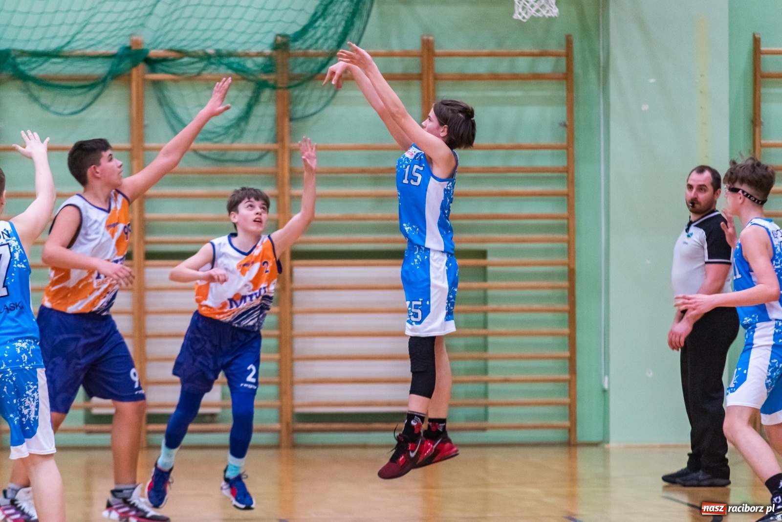 Zdjęcie w galerii na portalu naszraciborz.pl: Dwa oblicza Minibasketball Racibórz [FOTO] wiadomości z regionu