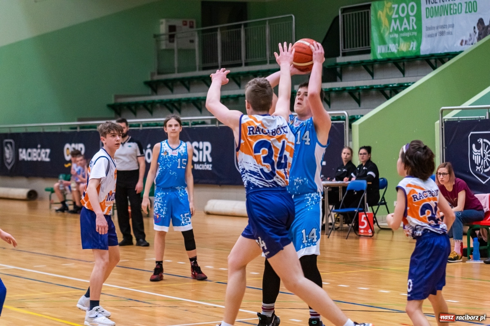 Zdjęcie w galerii na portalu naszraciborz.pl: Dwa oblicza Minibasketball Racibórz [FOTO] wiadomości z regionu