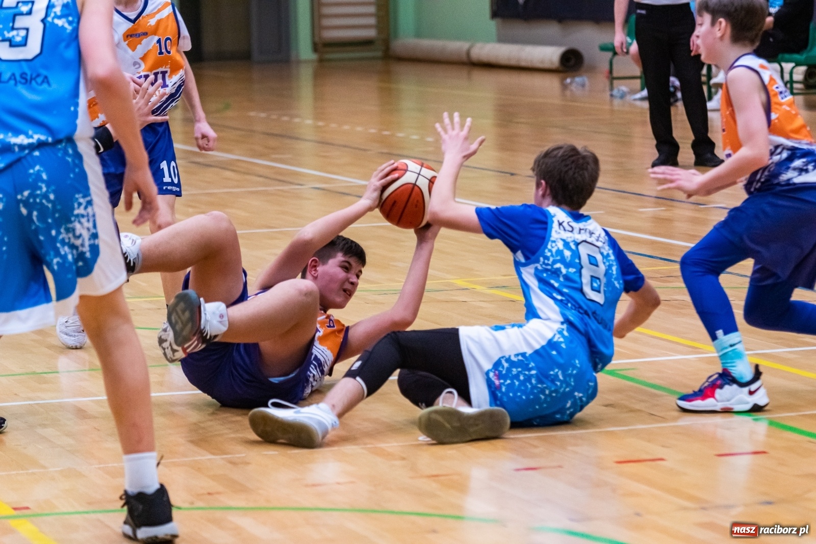 Zdjęcie w galerii na portalu naszraciborz.pl: Dwa oblicza Minibasketball Racibórz [FOTO] wiadomości z regionu