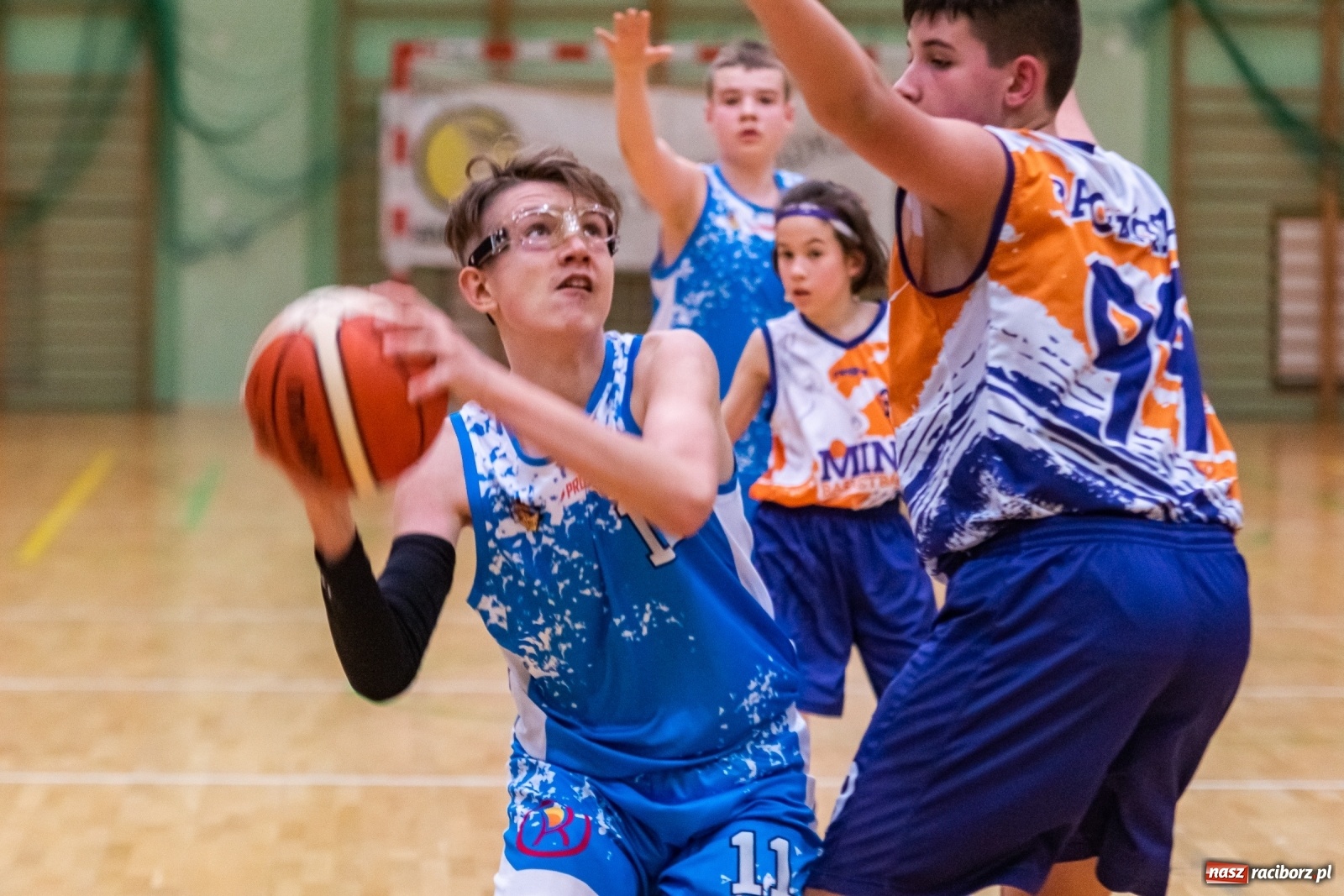 Zdjęcie w galerii na portalu naszraciborz.pl: Dwa oblicza Minibasketball Racibórz [FOTO] wiadomości z regionu