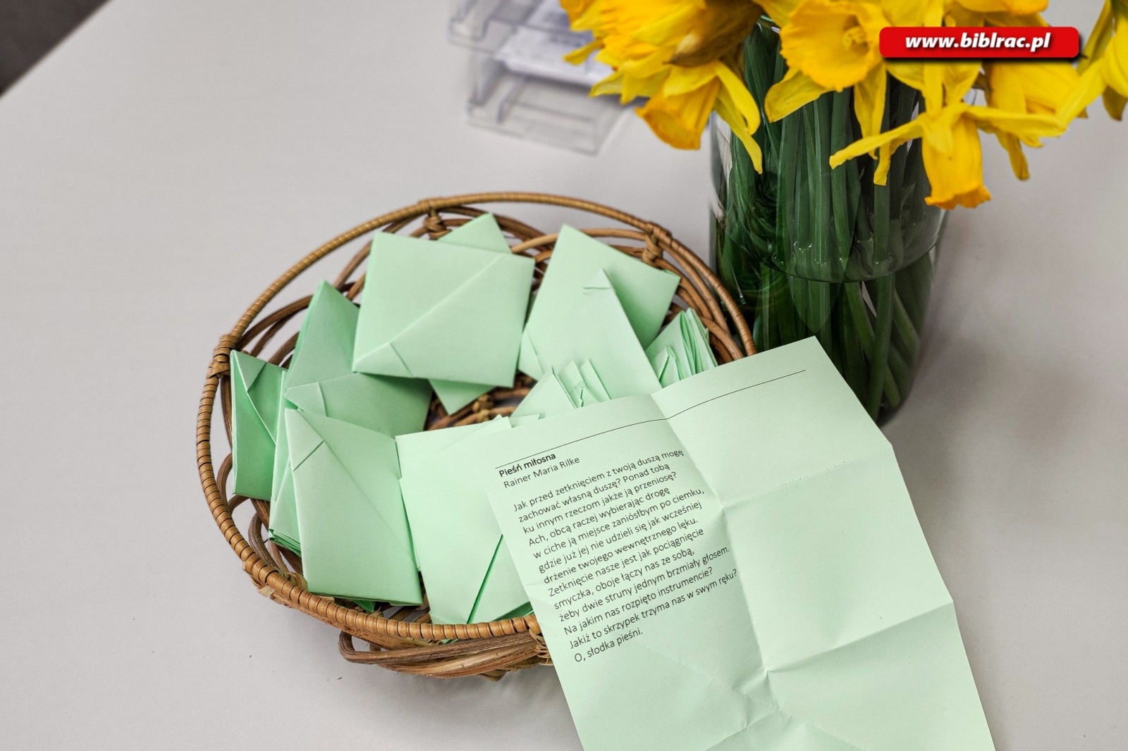 Zdjęcie w galerii na portalu naszraciborz.pl: Biblioteka świętowała Światowy Dzień Poezji wiadomości z regionu