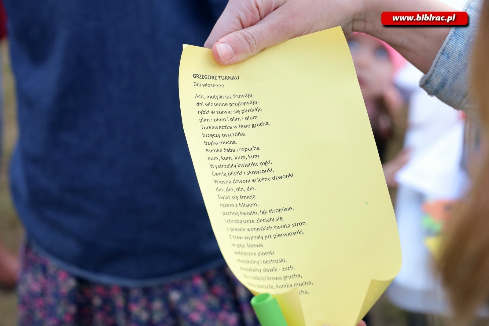 Zdjęcie w galerii na portalu naszraciborz.pl: Biblioteka świętowała Światowy Dzień Poezji wiadomości z regionu