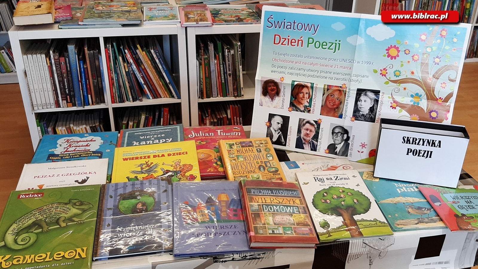 Zdjęcie w galerii na portalu naszraciborz.pl: Biblioteka świętowała Światowy Dzień Poezji wiadomości z regionu