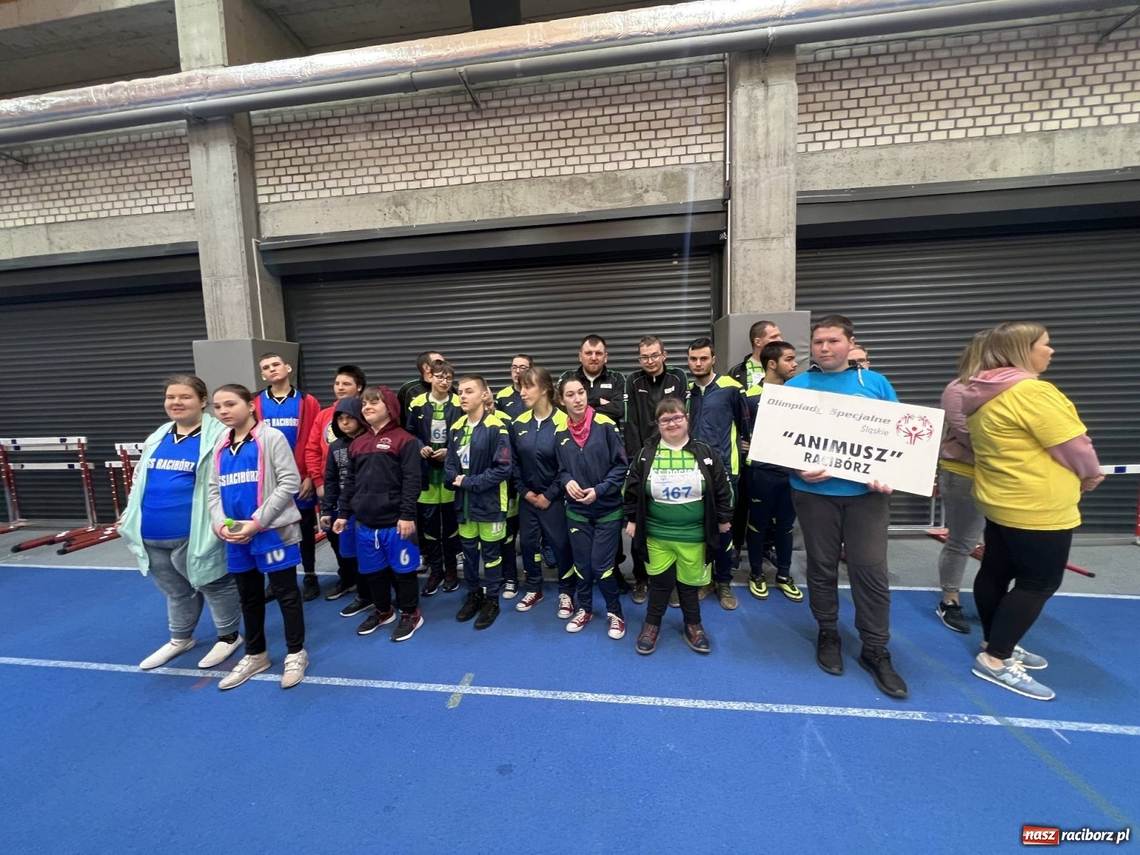 Zdjęcie w galerii na portalu naszraciborz.pl: Racibórz gospodarzem śląskiego mityngu olimpiad specjalnych wiadomości z regionu