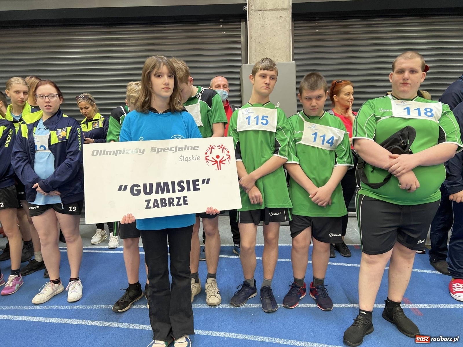 Zdjęcie w galerii na portalu naszraciborz.pl: Racibórz gospodarzem śląskiego mityngu olimpiad specjalnych wiadomości z regionu