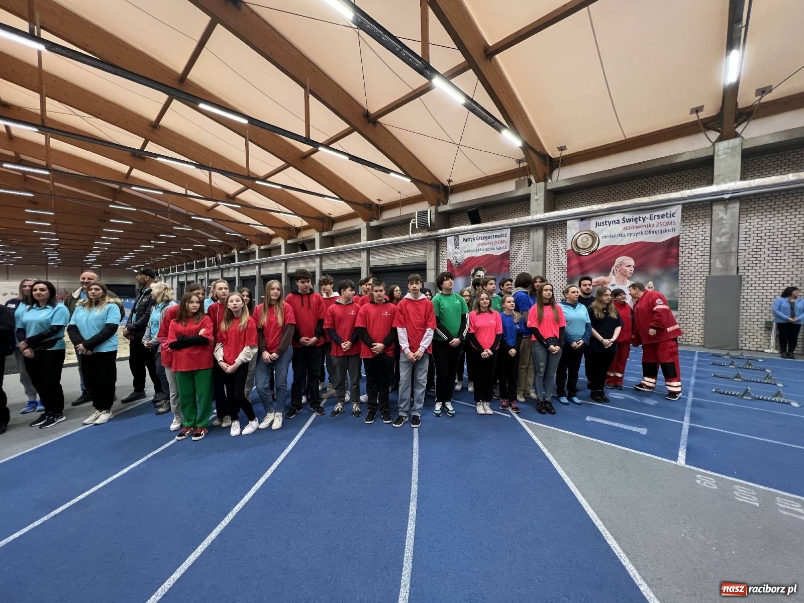 Zdjęcie w galerii na portalu naszraciborz.pl: Racibórz gospodarzem śląskiego mityngu olimpiad specjalnych wiadomości z regionu