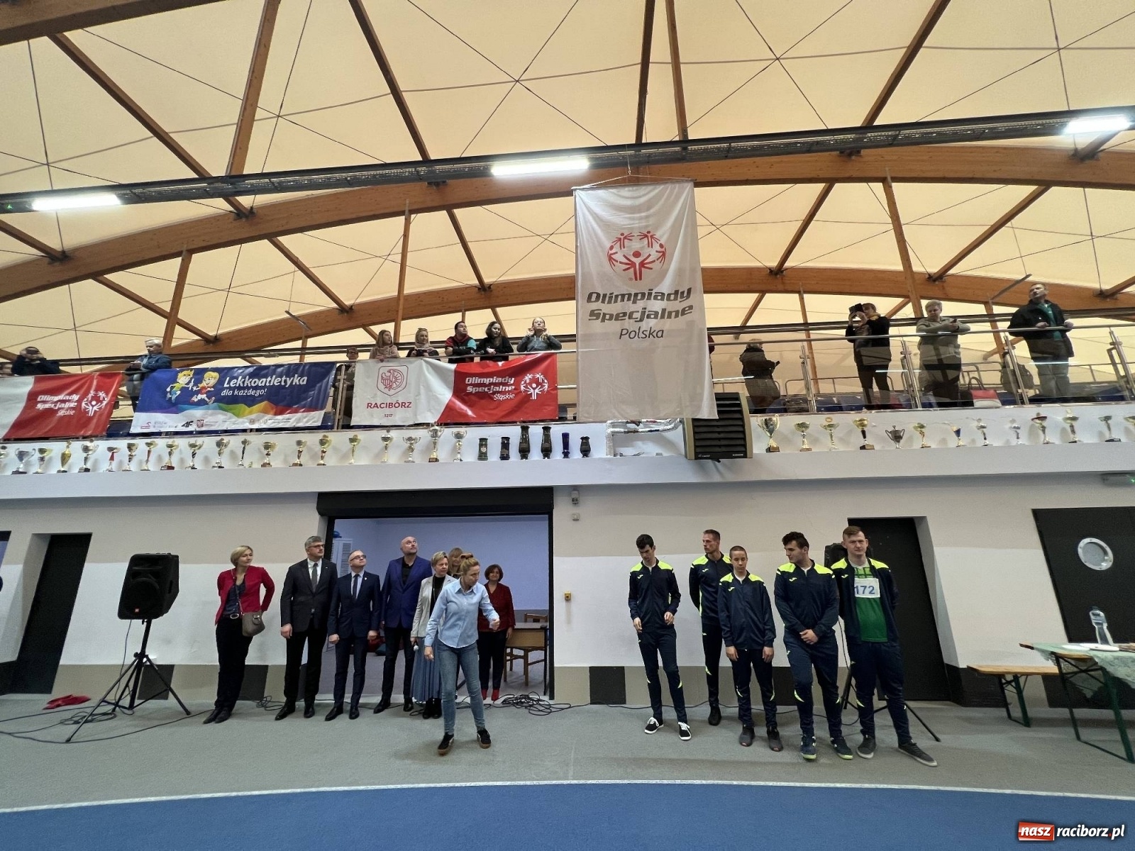 Zdjęcie w galerii na portalu naszraciborz.pl: Racibórz gospodarzem śląskiego mityngu olimpiad specjalnych wiadomości z regionu