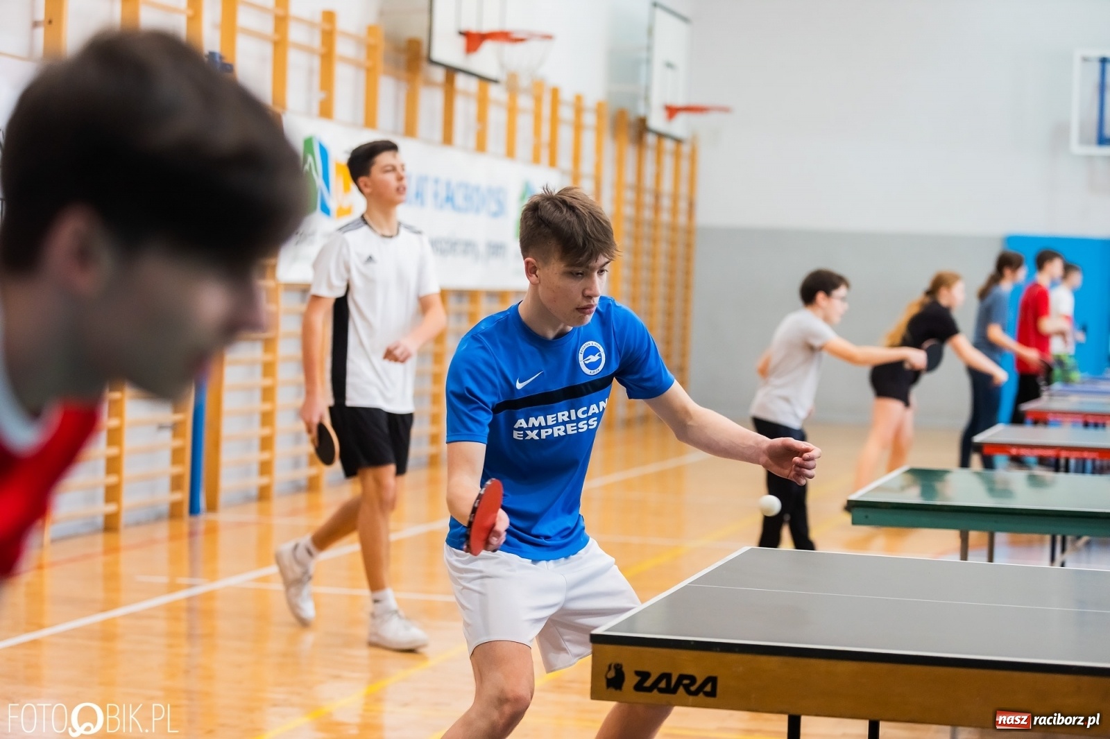 Zdjęcie w galerii na portalu naszraciborz.pl: Tenis stołowy szkół podstawowych w PCS wiadomości z regionu