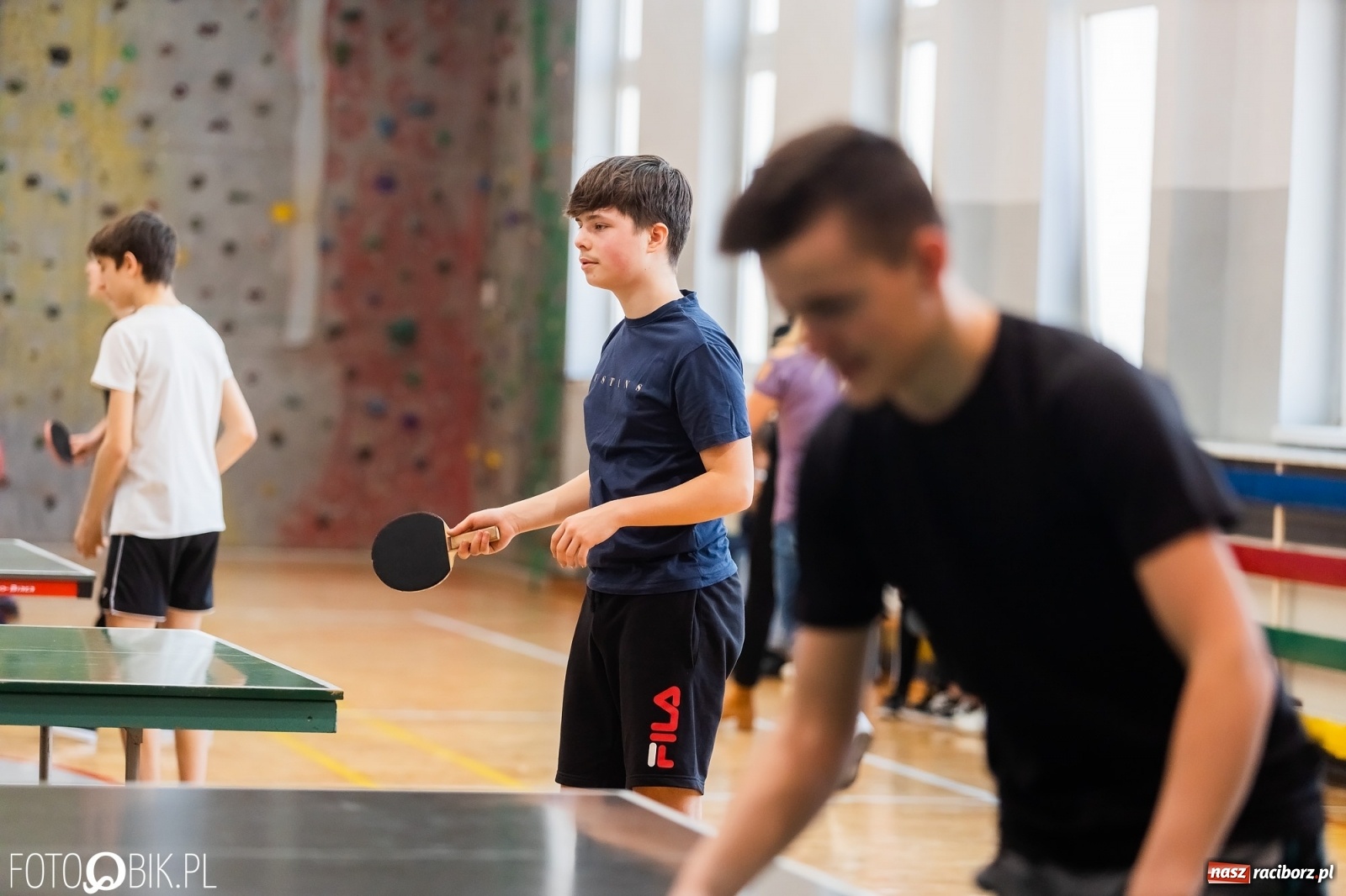 Zdjęcie w galerii na portalu naszraciborz.pl: Tenis stołowy szkół podstawowych w PCS wiadomości z regionu