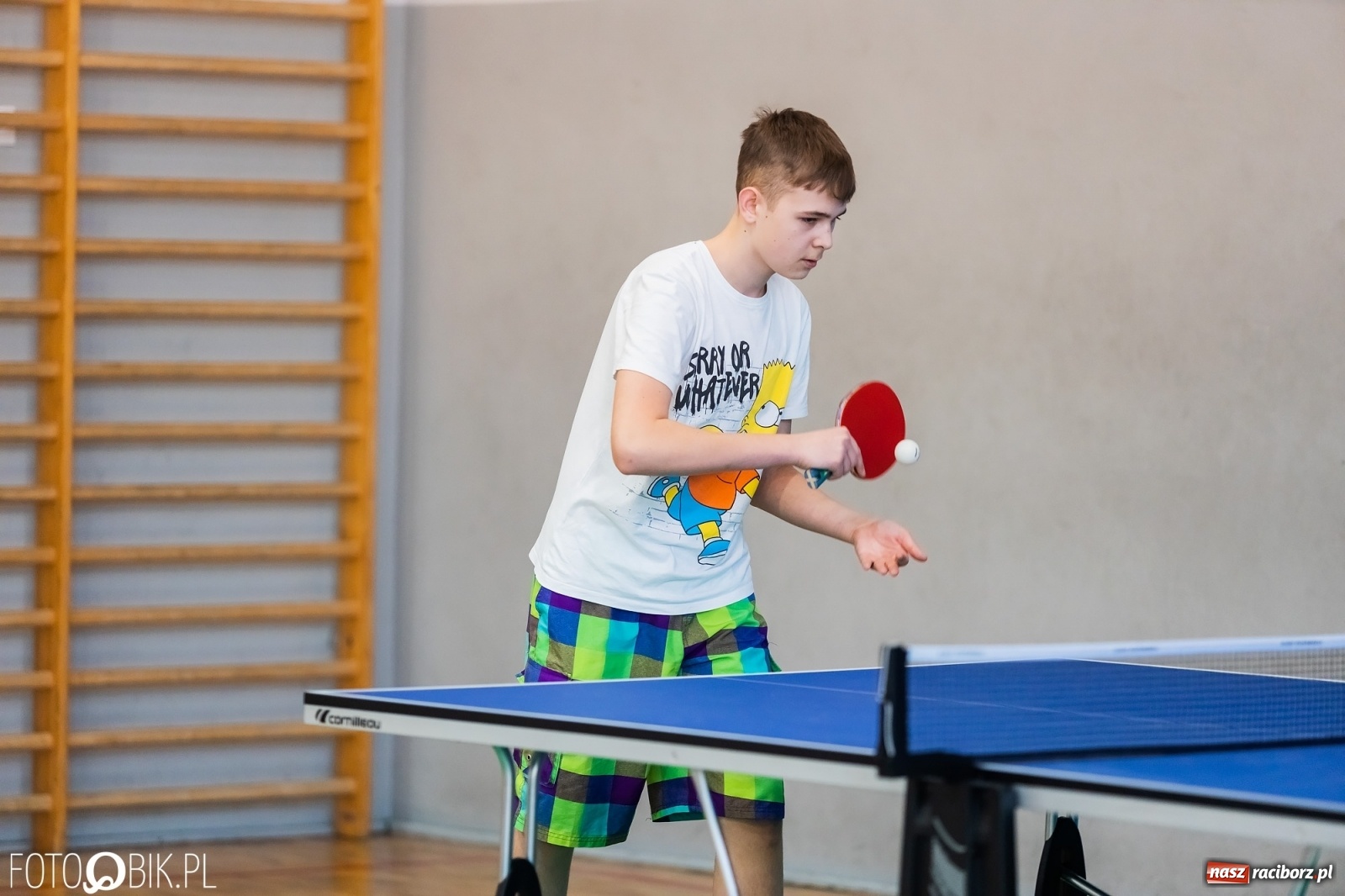 Zdjęcie w galerii na portalu naszraciborz.pl: Tenis stołowy szkół podstawowych w PCS wiadomości z regionu