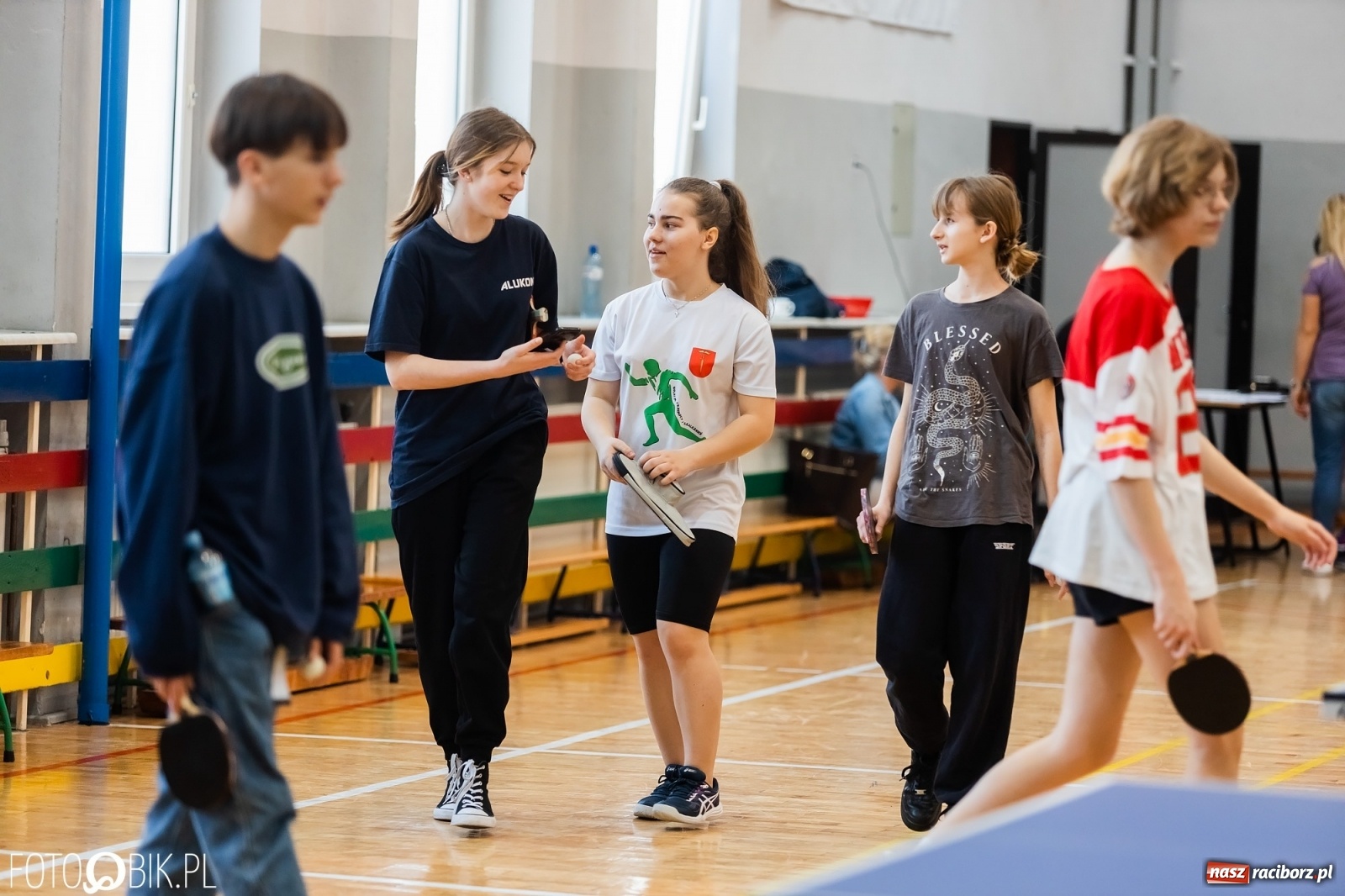 Zdjęcie w galerii na portalu naszraciborz.pl: Tenis stołowy szkół podstawowych w PCS wiadomości z regionu