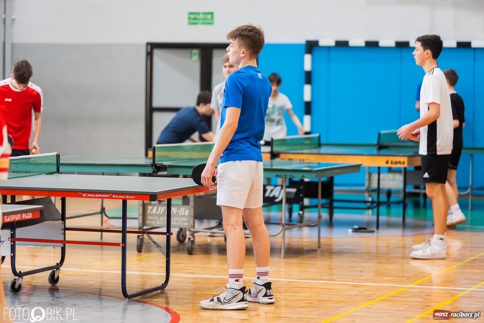 Zdjęcie w galerii na portalu naszraciborz.pl: Tenis stołowy szkół podstawowych w PCS wiadomości z regionu