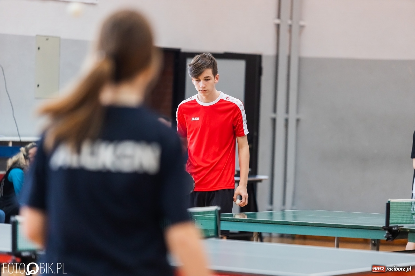 Zdjęcie w galerii na portalu naszraciborz.pl: Tenis stołowy szkół podstawowych w PCS wiadomości z regionu