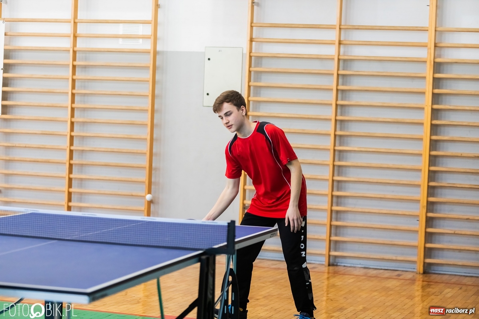 Zdjęcie w galerii na portalu naszraciborz.pl: Tenis stołowy szkół podstawowych w PCS wiadomości z regionu