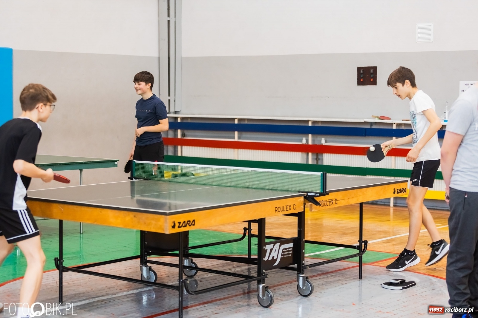 Zdjęcie w galerii na portalu naszraciborz.pl: Tenis stołowy szkół podstawowych w PCS wiadomości z regionu