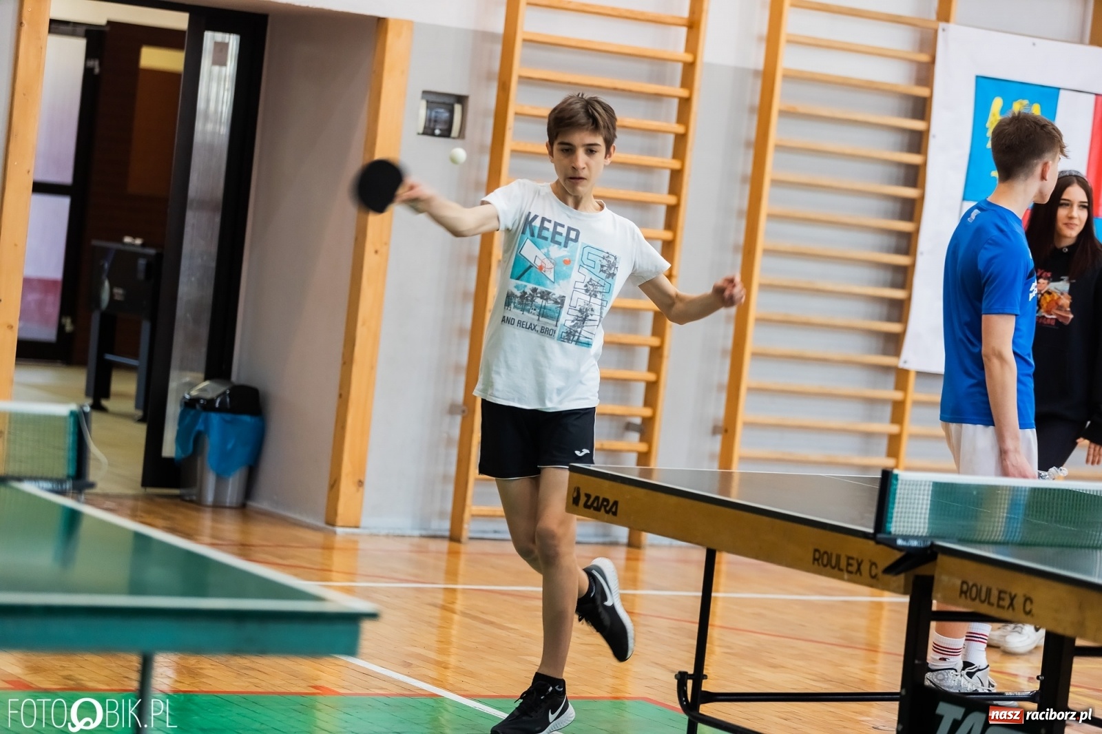 Zdjęcie w galerii na portalu naszraciborz.pl: Tenis stołowy szkół podstawowych w PCS wiadomości z regionu