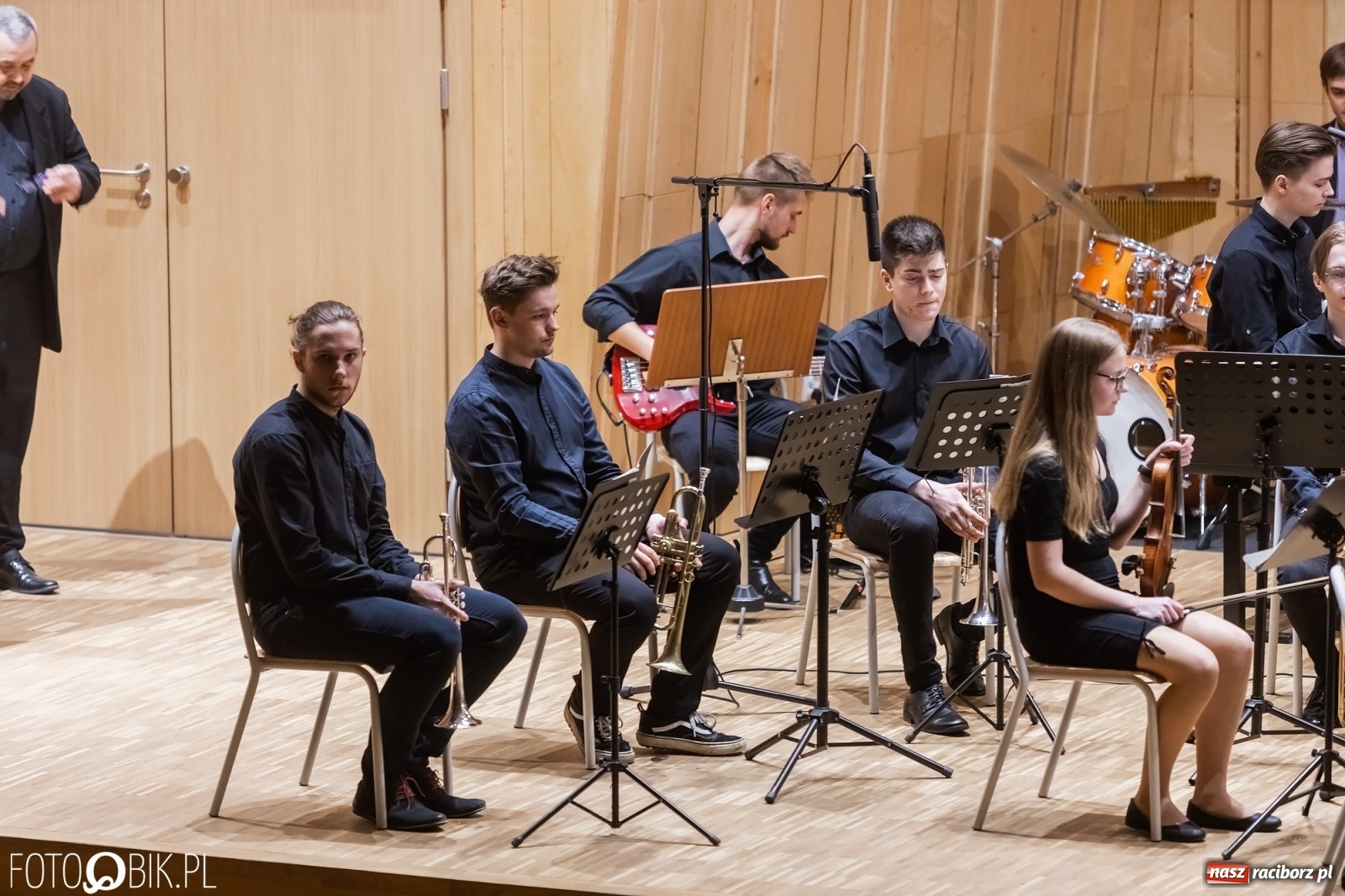 Zdjęcie w galerii na portalu naszraciborz.pl: Koncert orkiestr RCK w Państwowej Szkole Muzycznej wiadomości z regionu