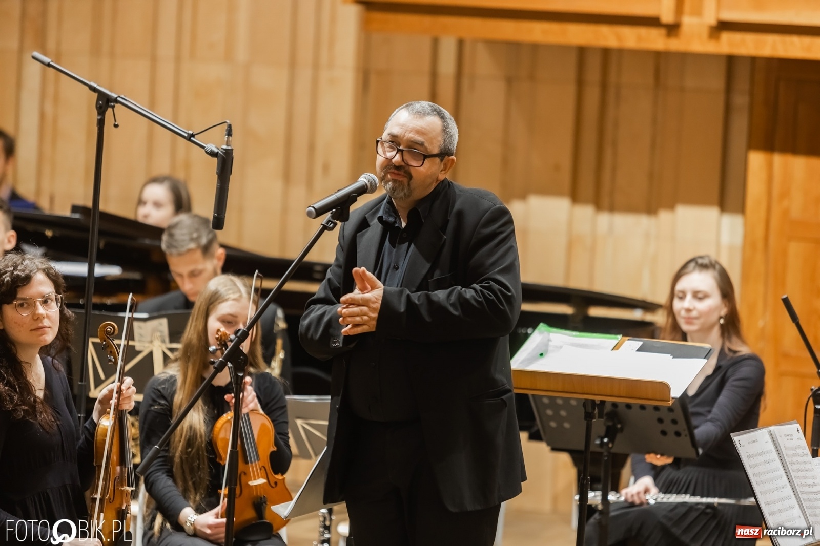 Zdjęcie w galerii na portalu naszraciborz.pl: Koncert orkiestr RCK w Państwowej Szkole Muzycznej wiadomości z regionu