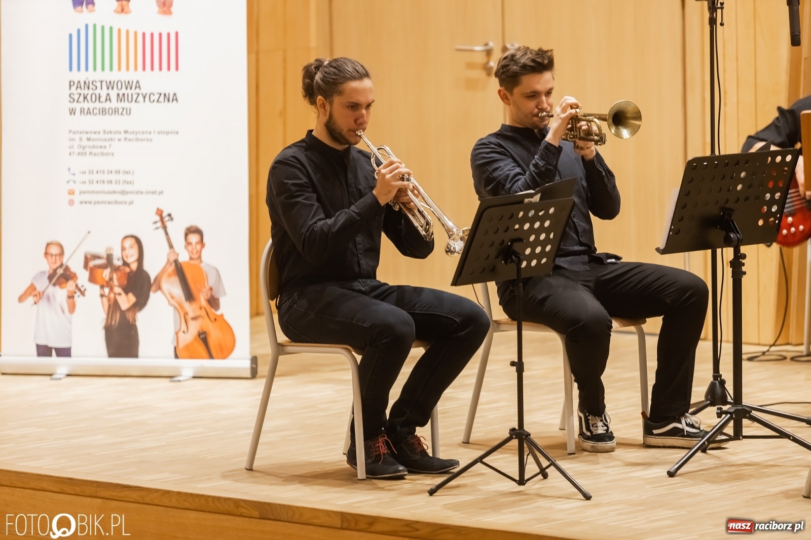 Zdjęcie w galerii na portalu naszraciborz.pl: Koncert orkiestr RCK w Państwowej Szkole Muzycznej wiadomości z regionu