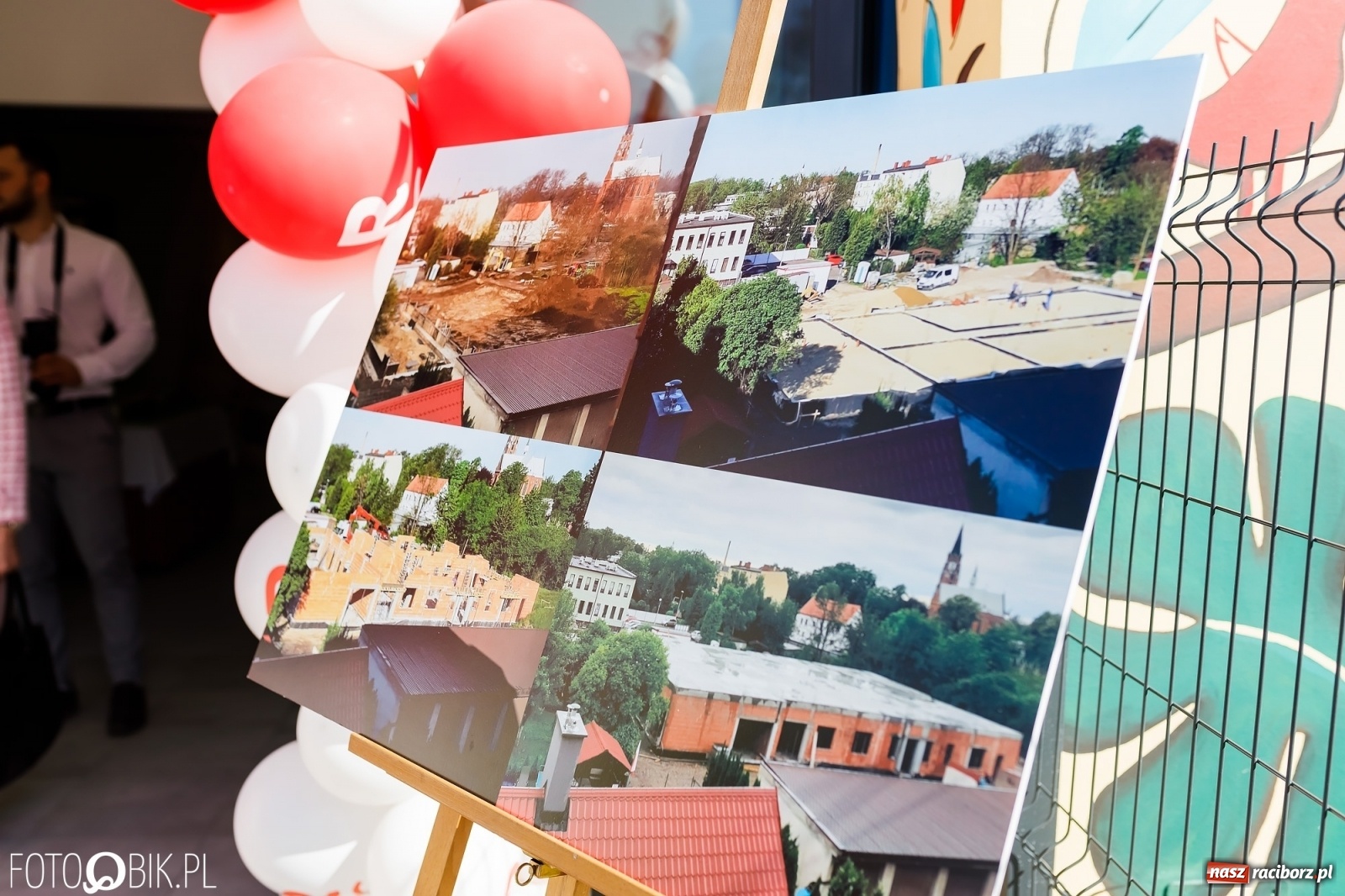 Zdjęcie w galerii na portalu naszraciborz.pl: Spełniona obietnica i superbohater w pelerynie, czyli prezydent i naczelnik otwierają żłobek wiadomości z regionu