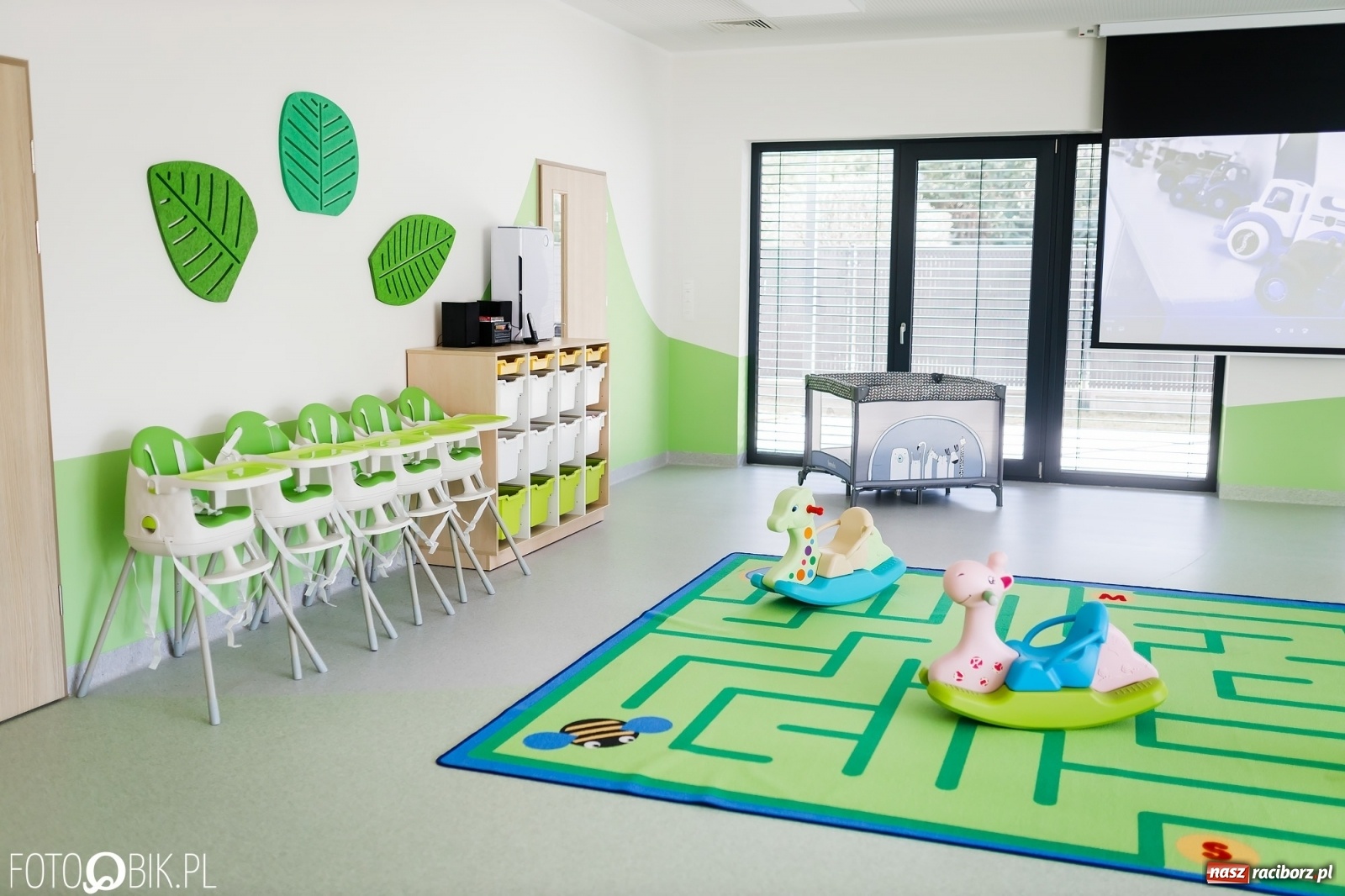 Zdjęcie w galerii na portalu naszraciborz.pl: Nowy raciborski żłobek z klimatyzacją. Zobaczcie wnętrza wiadomości z regionu
