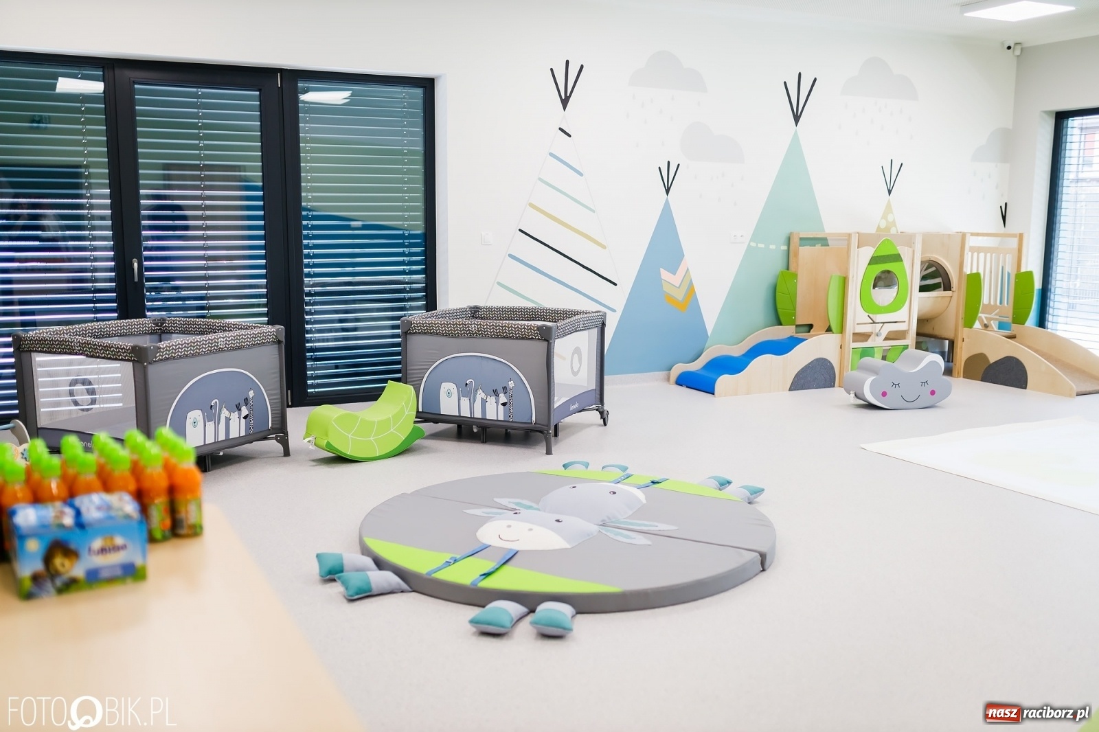 Zdjęcie w galerii na portalu naszraciborz.pl: Nowy raciborski żłobek z klimatyzacją. Zobaczcie wnętrza wiadomości z regionu