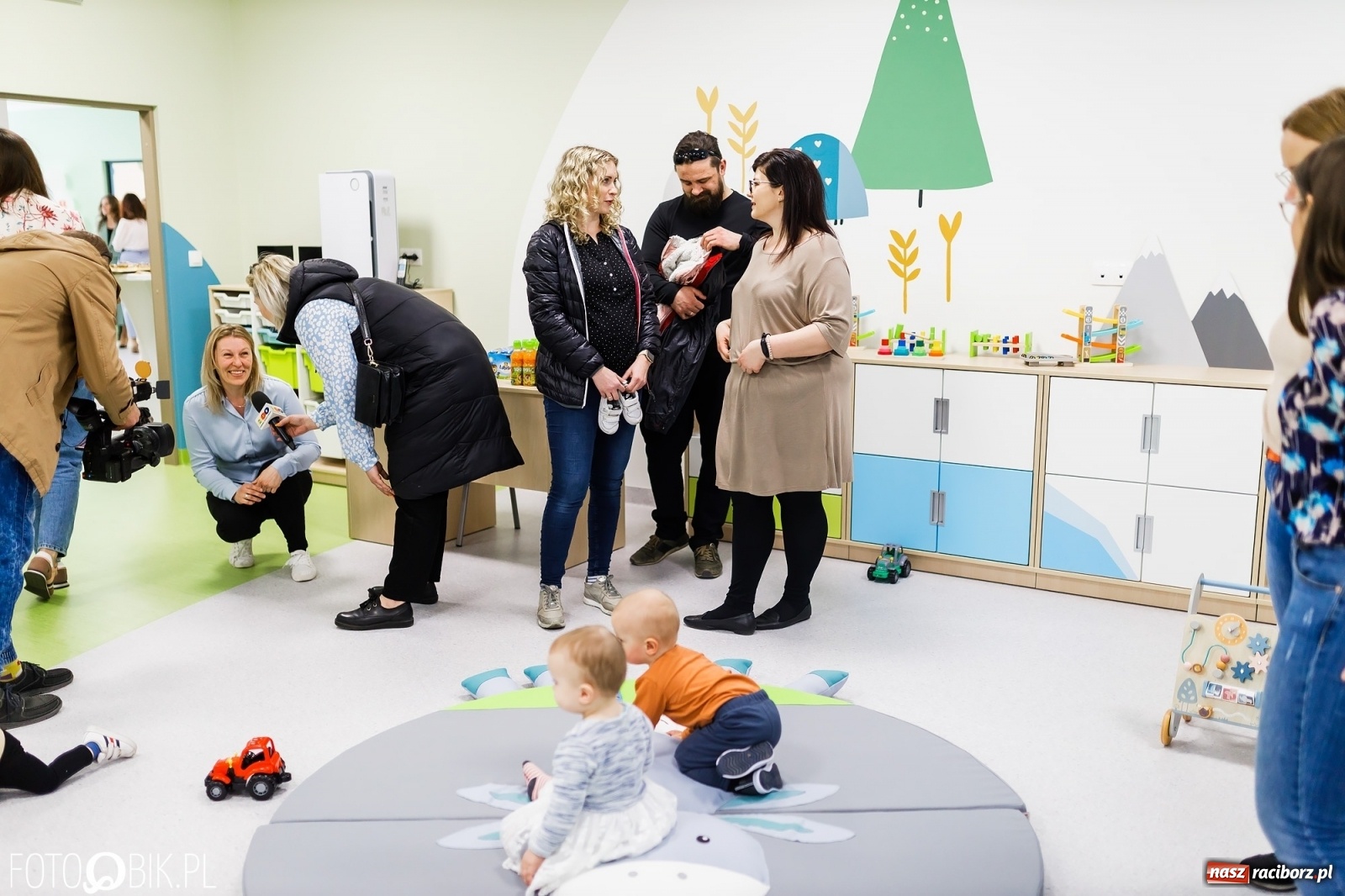 Zdjęcie w galerii na portalu naszraciborz.pl: Nowy raciborski żłobek z klimatyzacją. Zobaczcie wnętrza wiadomości z regionu