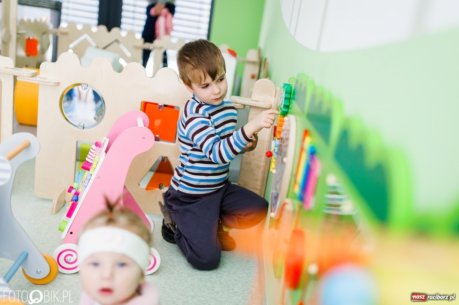 Zdjęcie w galerii na portalu naszraciborz.pl: Nowy raciborski żłobek z klimatyzacją. Zobaczcie wnętrza wiadomości z regionu