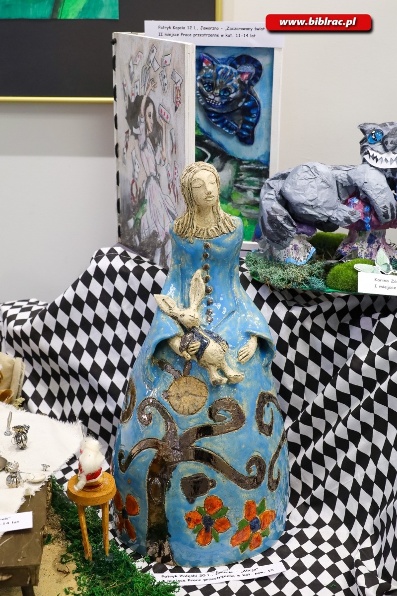 Zdjęcie w galerii na portalu naszraciborz.pl: 906 uczestników wzięło udział w Ogólnopolskim Konkursie Plastycznym Alicja w Krainie Czarów wiadomości z regionu