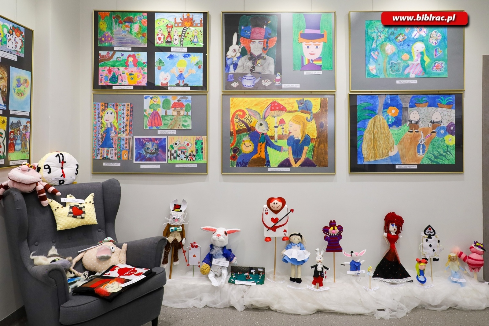 Zdjęcie w galerii na portalu naszraciborz.pl: 906 uczestników wzięło udział w Ogólnopolskim Konkursie Plastycznym Alicja w Krainie Czarów wiadomości z regionu